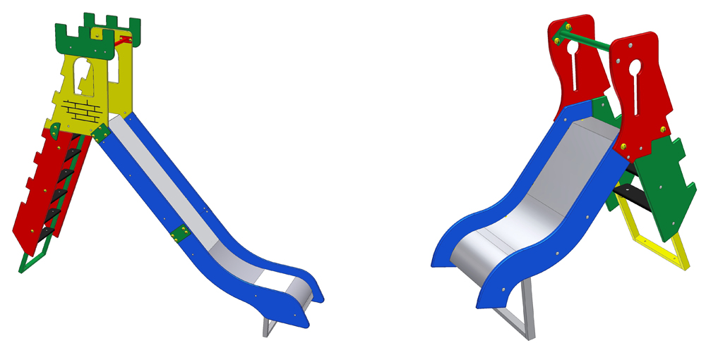 Башня большая и Горка малая